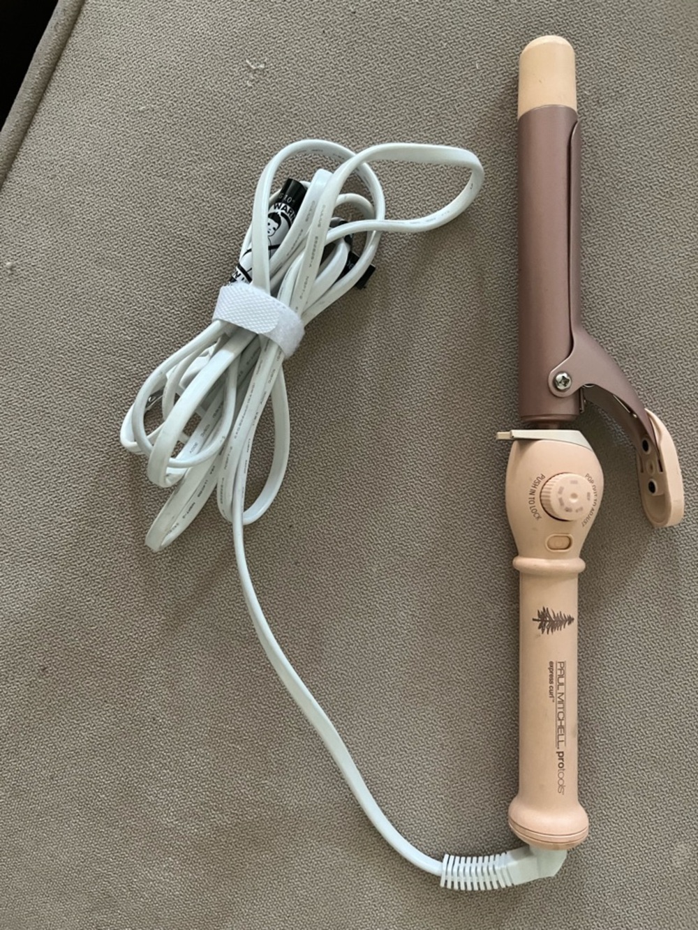 Paul Mitchel Pink Rose Gold 1" Curling Iron